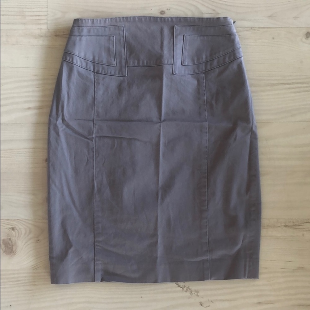 EXPRESS : Grey Skirt w/ buckle and zipper 00